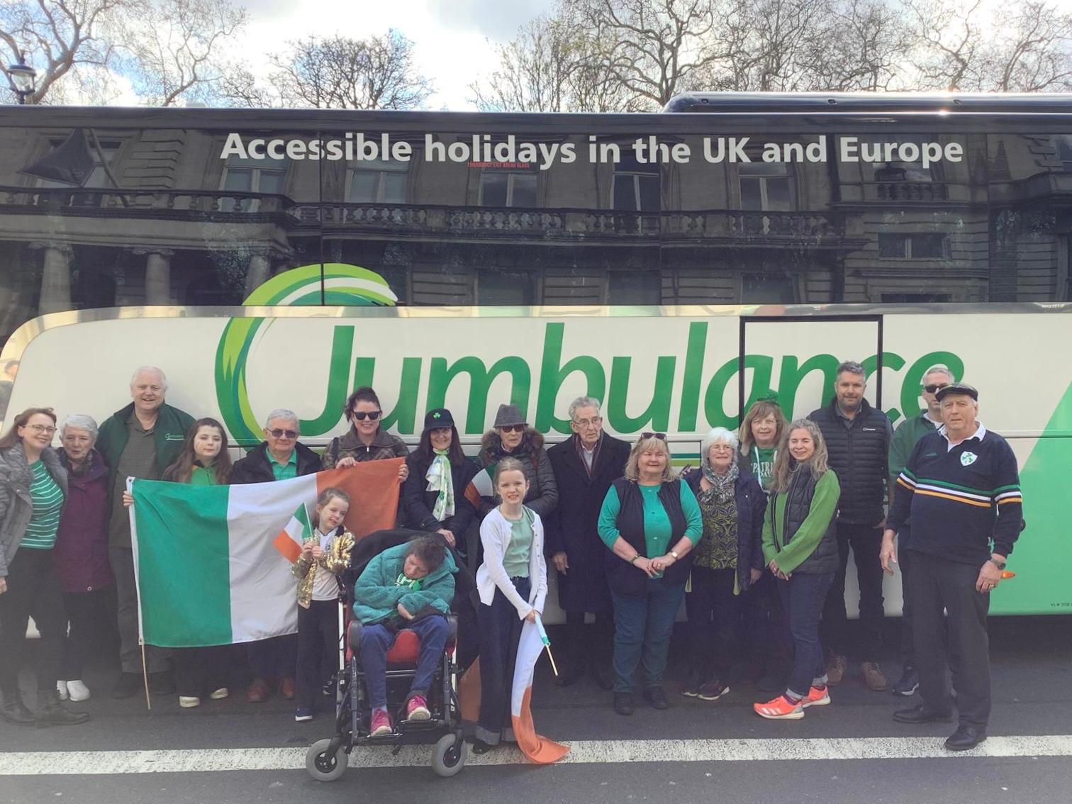 Out and about on a Jumbulance trip