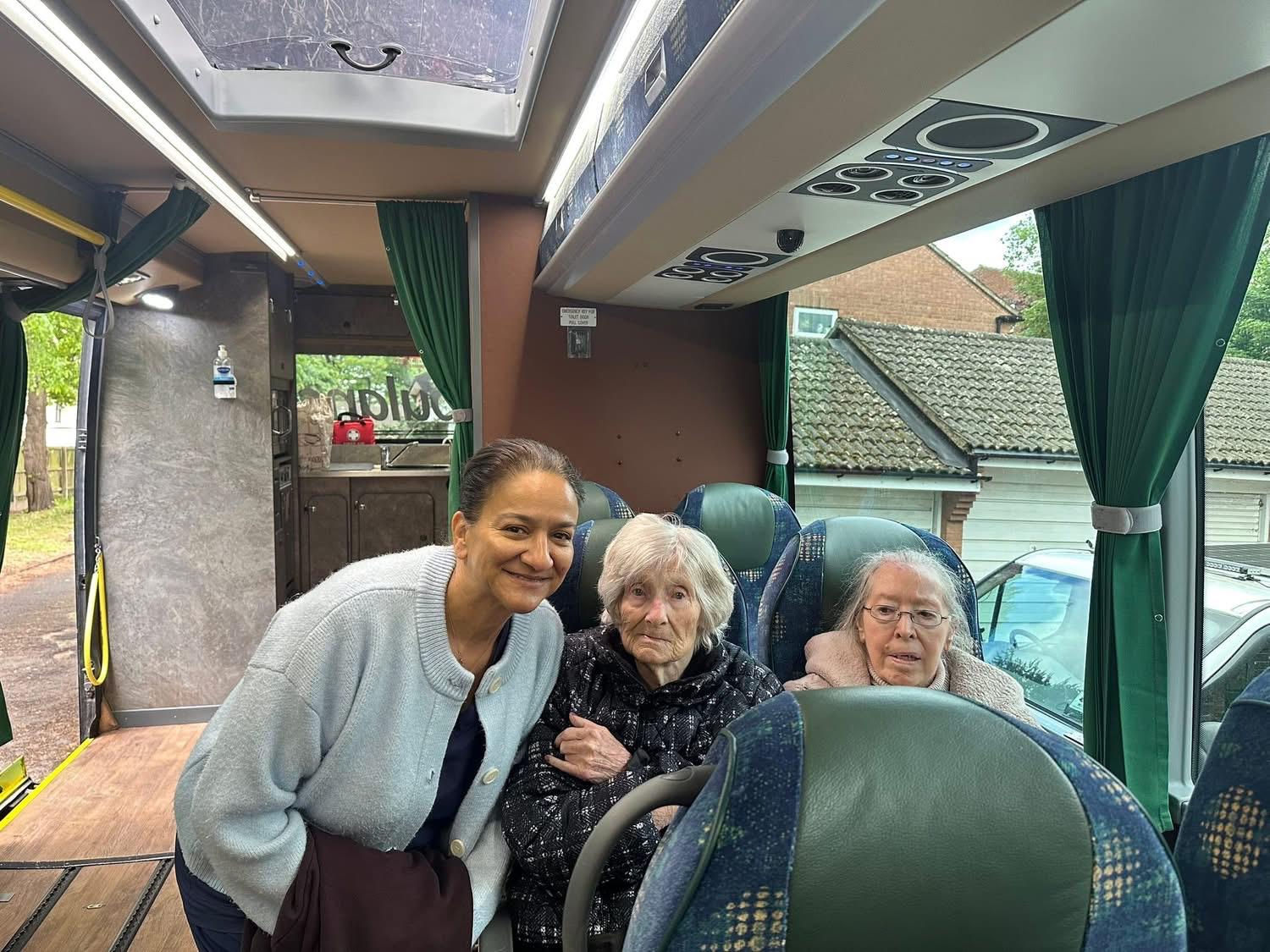 Out and about on a Jumbulance trip